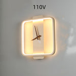 Wall Lamp – Modern LED Bedside Light with Clock Design | Decoraway