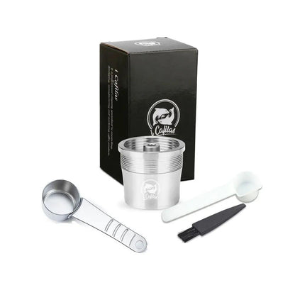 Stainless Steel Reusable Coffee Pod Compact Eco-Friendly Capsule