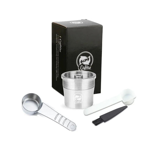Stainless Steel Reusable Coffee Pod Compact Eco-Friendly Capsule