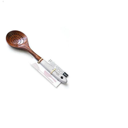 Teak Lacquer Kitchen Utensils Japanese-Style Soup Spoon Vegetable Shovel